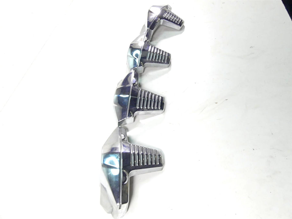 2008 Suzuki M109R VZR1800 Chrome Cylinder Head Plug Covers Set 11174-48G10 {{ shop.shopifyCountryName }} - Mototech271