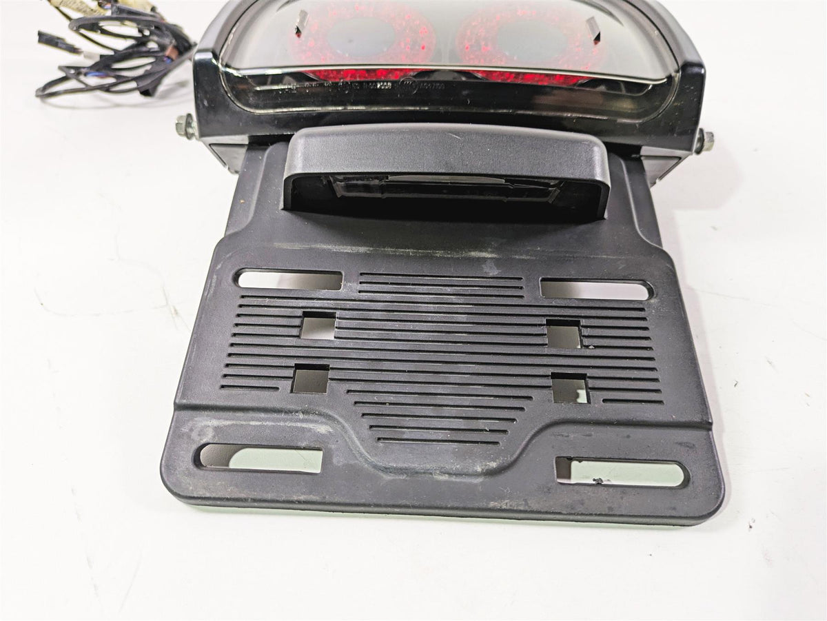 2015 Harley FXDF Dyna Fat Bob Taillight Tail Light & Wiring & Mount 67800240 {{ shop.shopifyCountryName }} - Mototech271