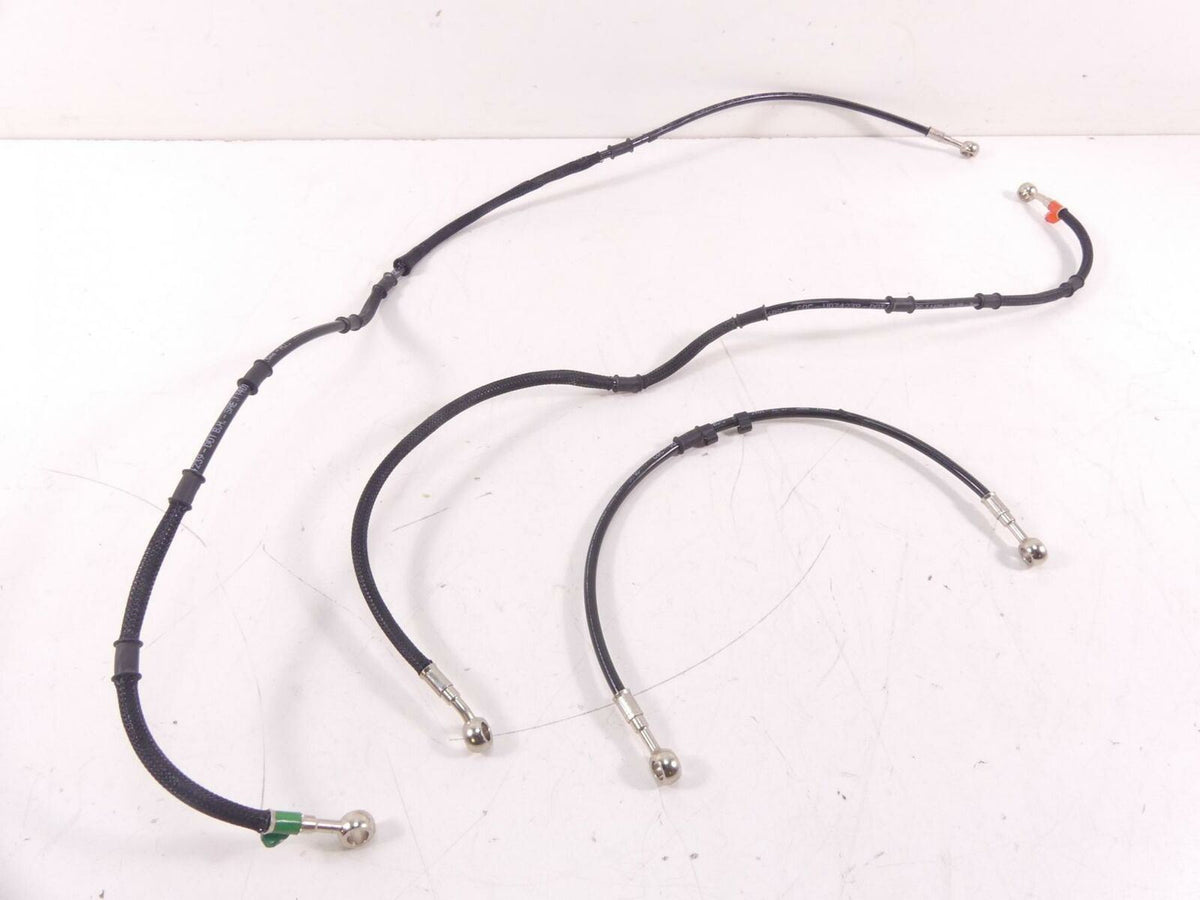2020 Ducati Monster 1200 S Front Abs Brake Line Set 61810553B 61810531B {{ shop.shopifyCountryName }} - Mototech271