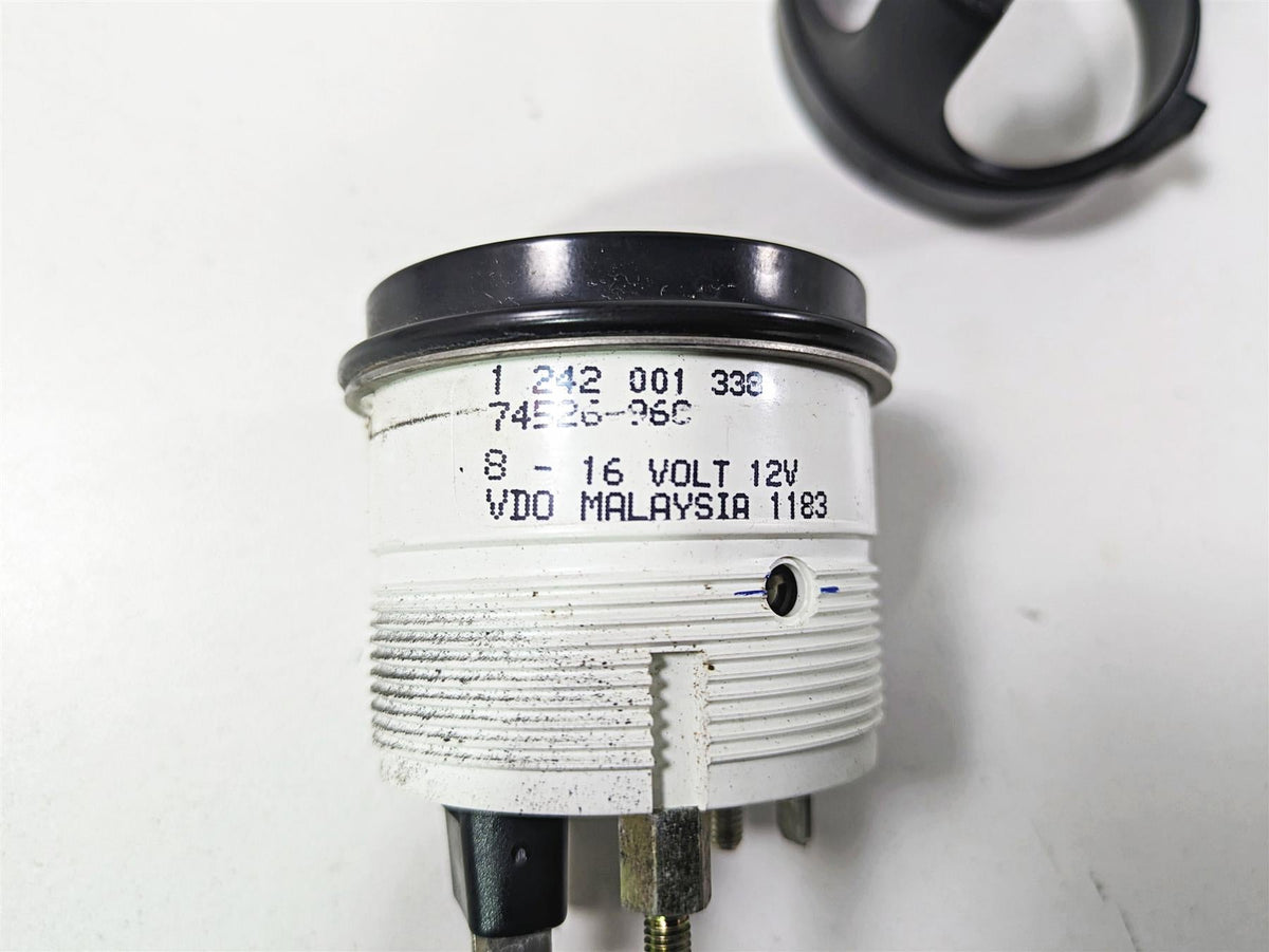 2003 Harley Touring FLHTCUI 100TH E-Glide Volt Voltage Meter Gauge 74526-96C {{ shop.shopifyCountryName }} - Mototech271