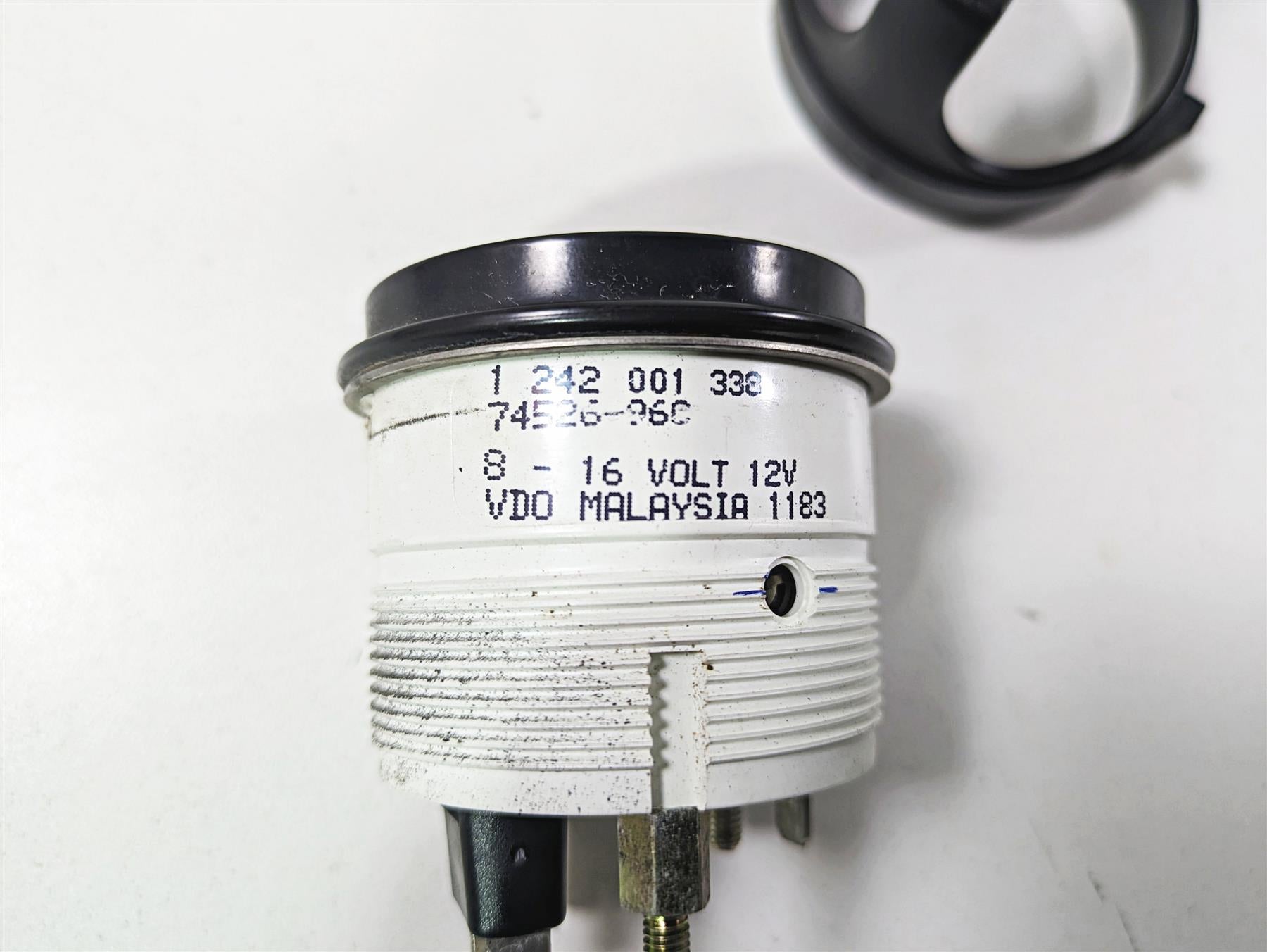 2003 Harley Touring FLHTCUI 100TH E-Glide Volt Voltage Meter Gauge 74526-96C {{ shop.shopifyCountryName }} - Mototech271