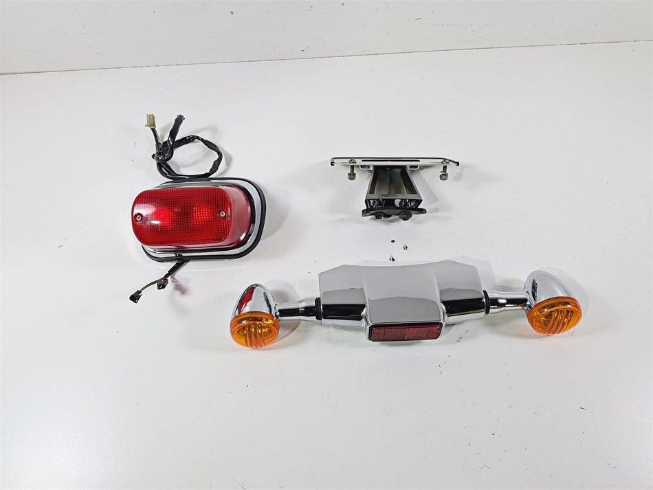 2006 Suzuki C90 VL1500T Boulevard Taillight Blinker Plate Holder Set 35710-10F30 {{ shop.shopifyCountryName }} - Mototech271