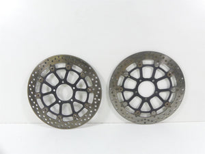 2013 Ducati Streetfighter 848 Front Brembo Brake Disc Rotor Set 49241011A