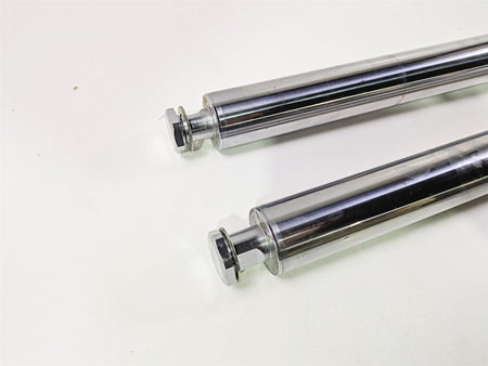 2008 Harley FXCWC Softail Rocker Straight Chrome Front Fork Leg Set 46950-08 {{ shop.shopifyCountryName }} - Mototech271