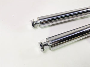2008 Harley FXCWC Softail Rocker Straight Chrome Front Fork Leg Set 46950-08