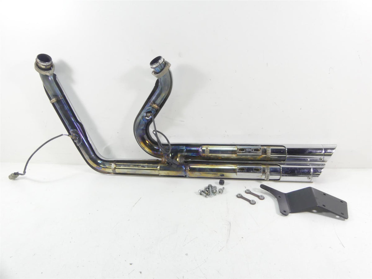2014 Harley FXDL Dyna Low Rider Big Shots Staggered Vance Hines Exhaust 17938 {{ shop.shopifyCountryName }} - Mototech271
