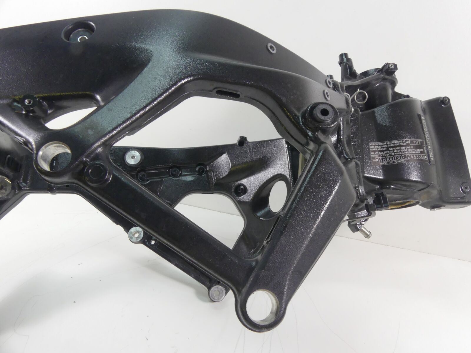 2018 BMW S1000XR K49 Straight Main Frame Chassis - Destr Export 46518551447 {{ shop.shopifyCountryName }} - Mototech271