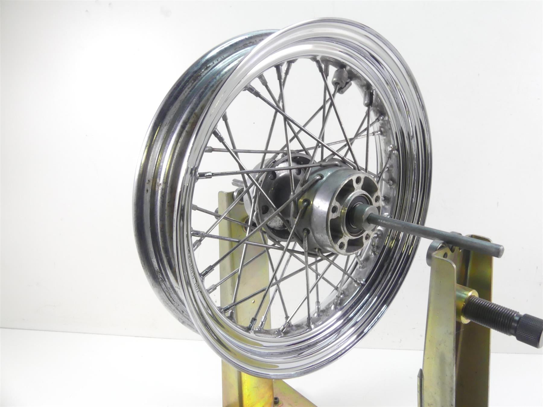 2005 Harley Touring FLHRSI Road King Front 16x3 Spoke Wheel Rim - Read 43440-05A {{ shop.shopifyCountryName }} - Mototech271