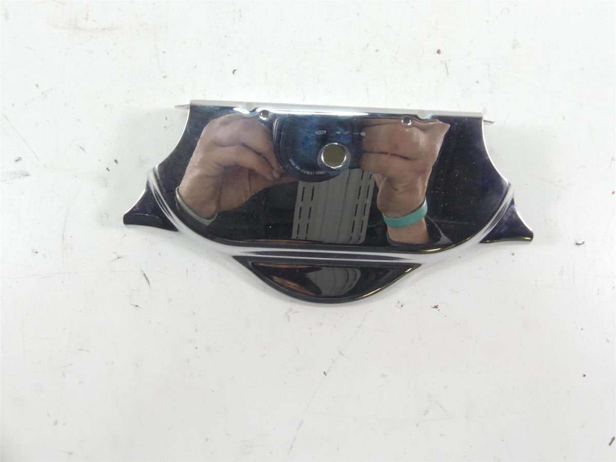 2005 Harley Touring CVO FLHTC SE Electra Glide Lower Triple Tree Chrome Cover {{ shop.shopifyCountryName }} - Mototech271