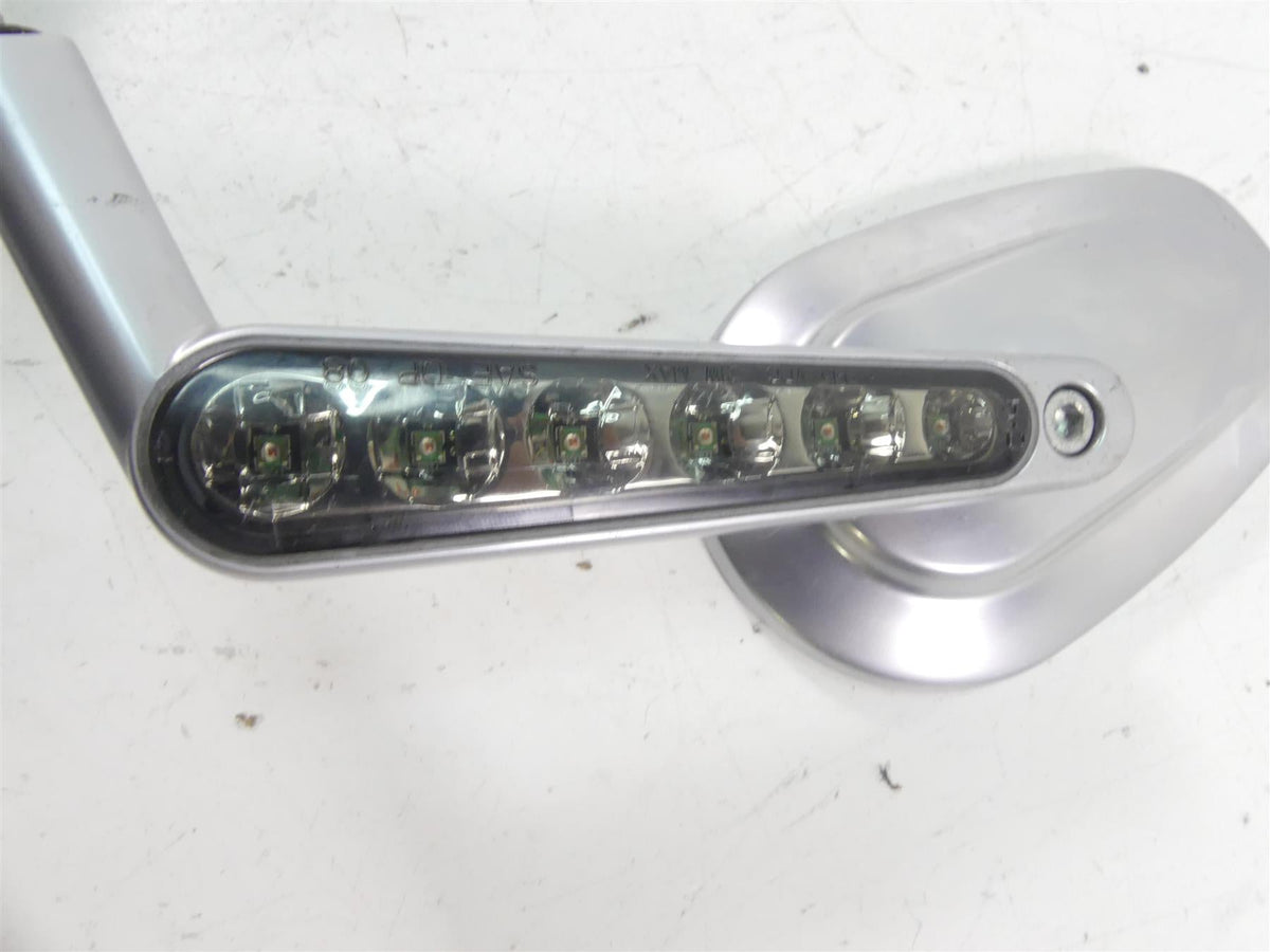 2012 Harley VRSCF Muscle Rod Rear View Mirrors Turn Signal Blinker Set 69395-09A {{ shop.shopifyCountryName }} - Mototech271
