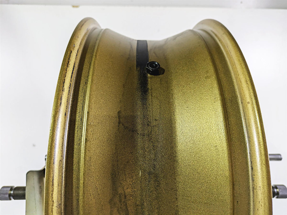 2016 BMW S1000RR K46 Rear Wheel Rim Forged Gold 17x6 Straight 36318548893 {{ shop.shopifyCountryName }} - Mototech271