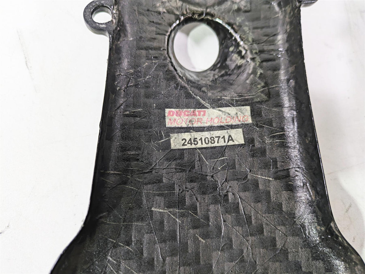 2009 Ducati Monster 1100 S Carbon Fiber Timing Belt Cover 24510881A 24510871A {{ shop.shopifyCountryName }} - Mototech271