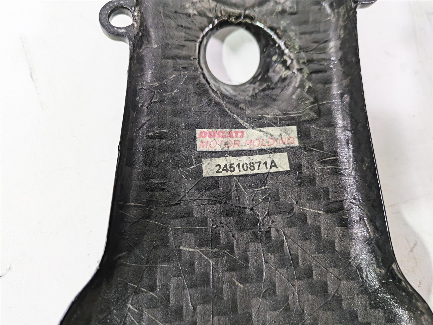 2009 Ducati Monster 1100 S Carbon Fiber Timing Belt Cover 24510881A 24510871A {{ shop.shopifyCountryName }} - Mototech271