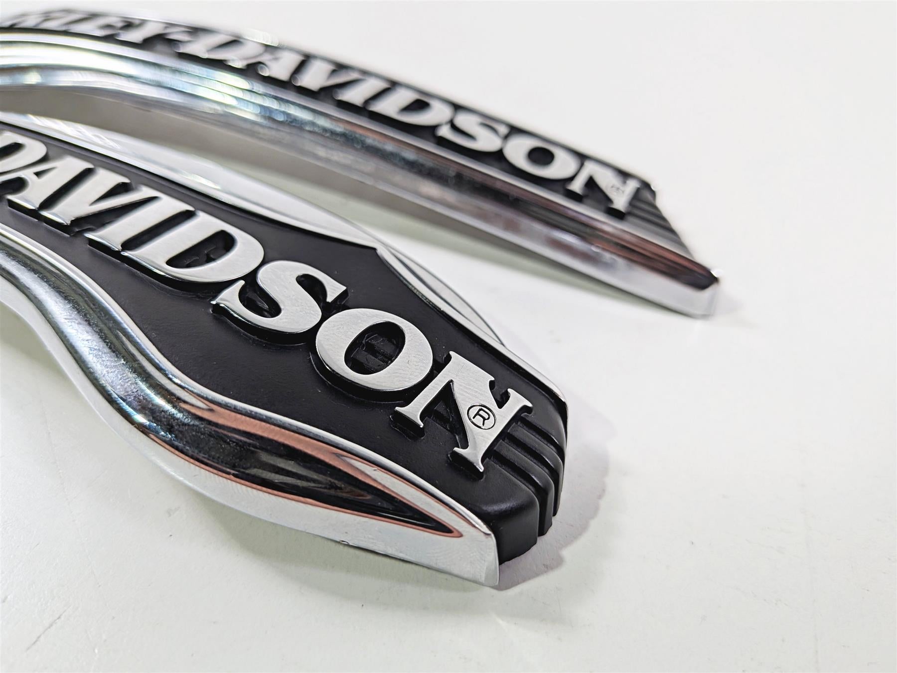 2018 Harley Touring FLHTCU Electra Glide Tank Emblem Set 14100073 14100074-Mototech271