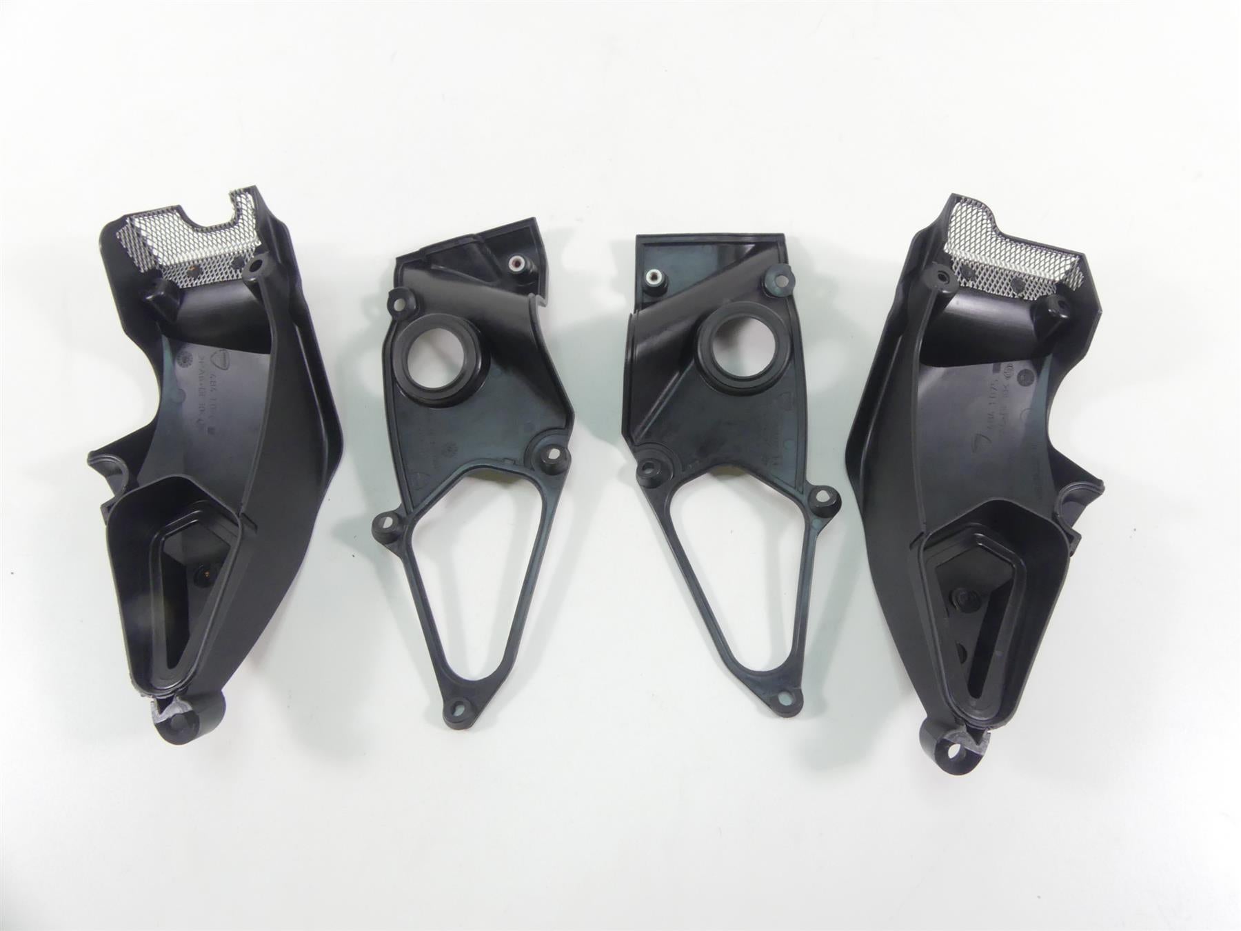 2010 Ducati Streetfighter 1098 S Left Right Air Intake Scoop Duct Set 48420761A {{ shop.shopifyCountryName }} - Mototech271