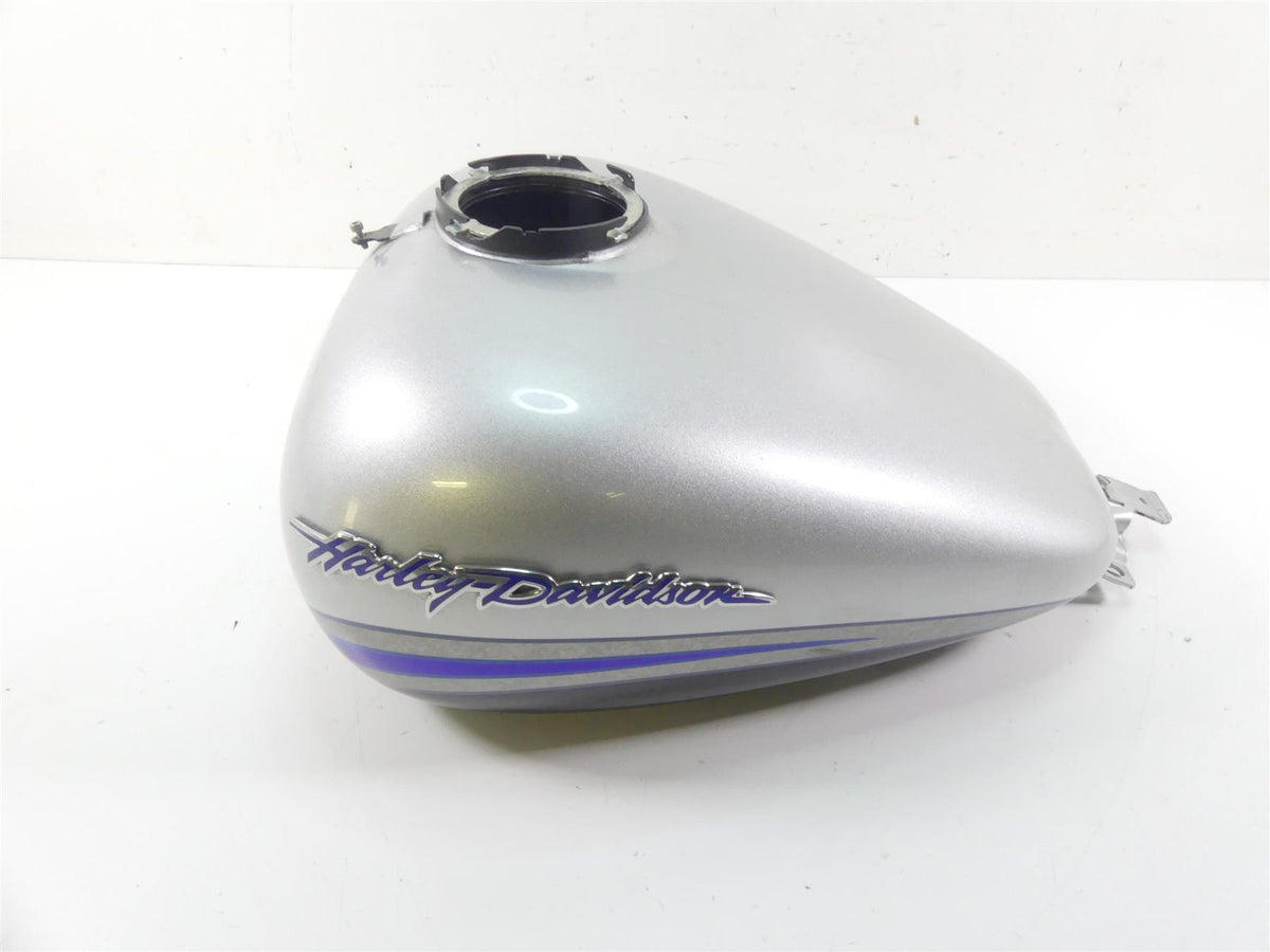 2009 Harley FLHTCU SE4 CVO E-Glide Nice Fuel Gas Tank Stardust Silver 61356-08 {{ shop.shopifyCountryName }} - Mototech271