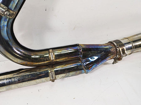Harley Davison Softail Oem 2 into 1 Exhaust Pipe System Kit -NO O2 Ports 65120-97 {{ shop.shopifyCountryName }} - Mototech271