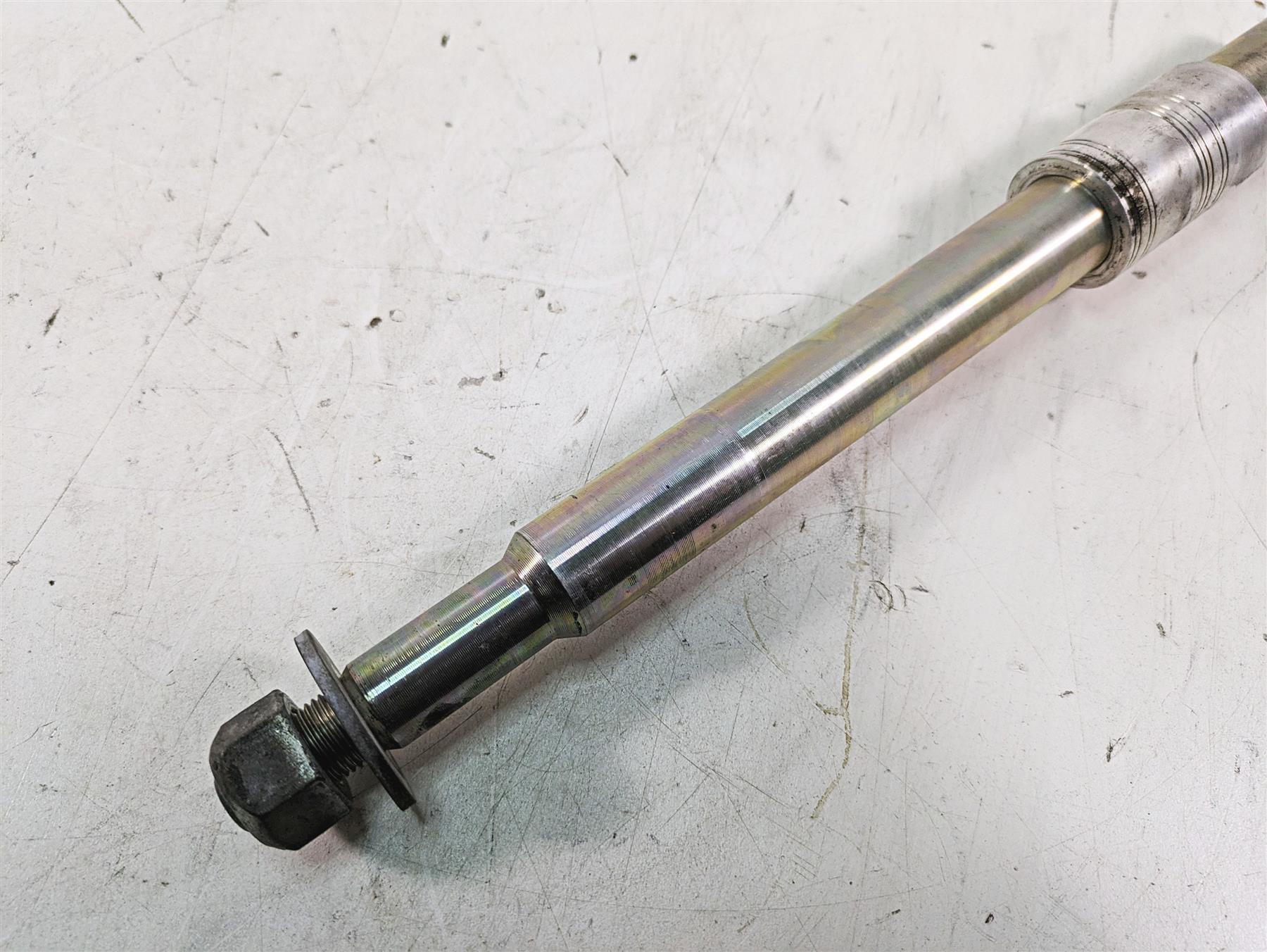 2009 Harley Touring FLHTCU Electra Glide Front Axle Wheel Spindle 25mm 41547-07A {{ shop.shopifyCountryName }} - Mototech271