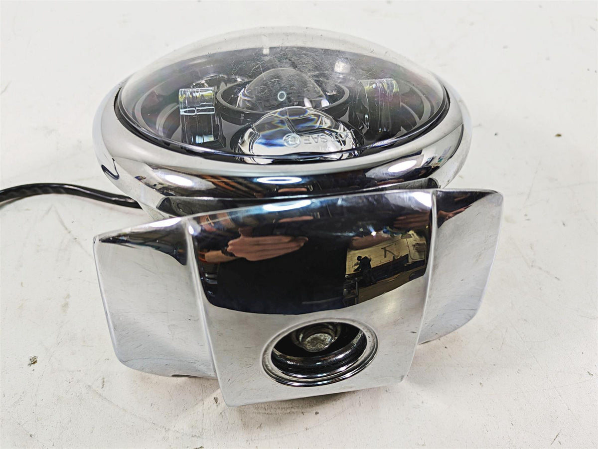 2005 Harley Dyna FXDL Low Rider Led Headlight Head Light + Visor 5-3/4" 69675-05 {{ shop.shopifyCountryName }} - Mototech271