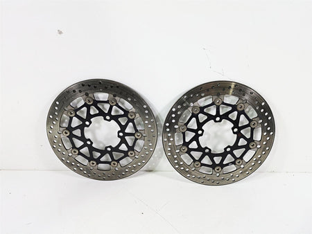2015 Triumph Tiger Explorer XC Front Brake Disc Rotor Set T2024400 {{ shop.shopifyCountryName }} - Mototech271
