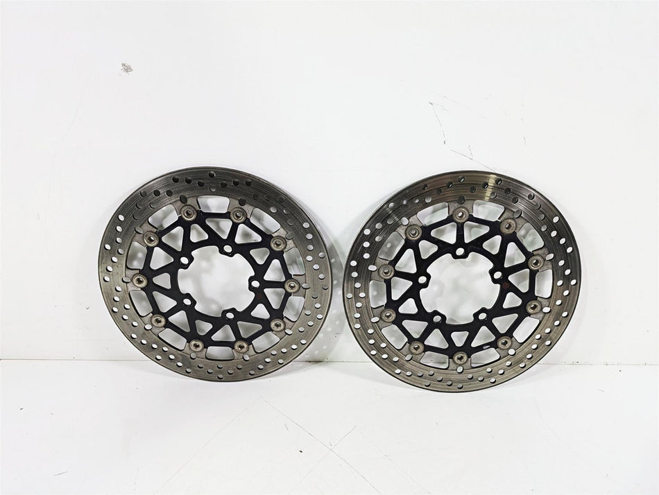 2015 Triumph Tiger Explorer XC Front Brake Disc Rotor Set T2024400 {{ shop.shopifyCountryName }} - Mototech271