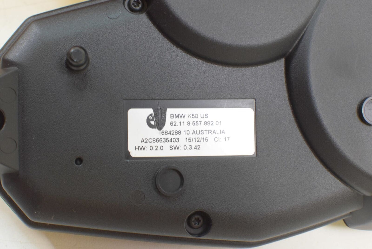 2016 BMW R1200 GS GSW K50 Speedometer Speedo 1K Gauges Instr Cluster 62118557882 {{ shop.shopifyCountryName }} - Mototech271