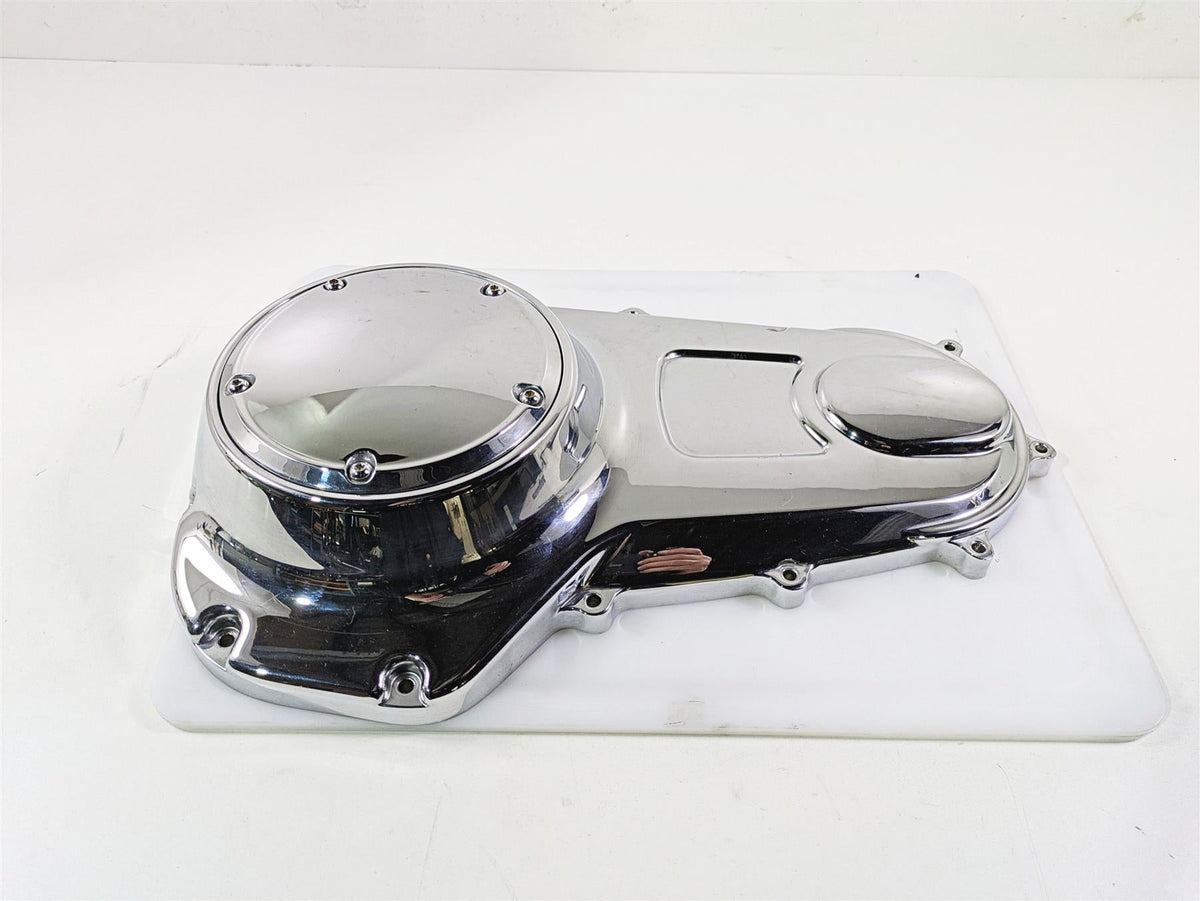 2009 Harley Touring FLHX Street Glide Outer Primary Drive Clutch Cover 60685-07 {{ shop.shopifyCountryName }} - Mototech271