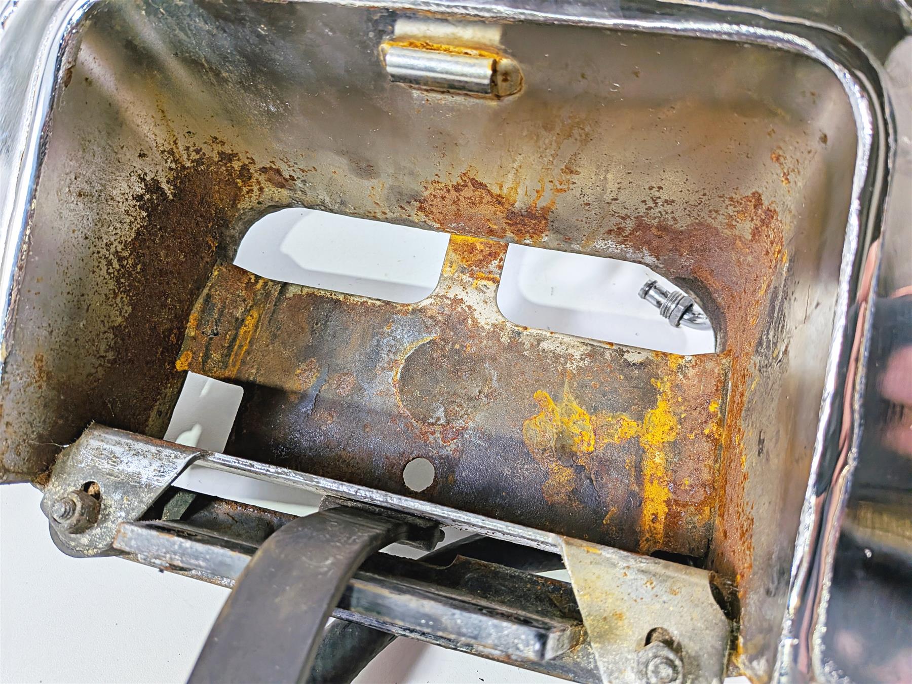 1996 Harley FLSTC Softail Heritage Oil Tank Reservoir & All Lines 62498-91 {{ shop.shopifyCountryName }} - Mototech271