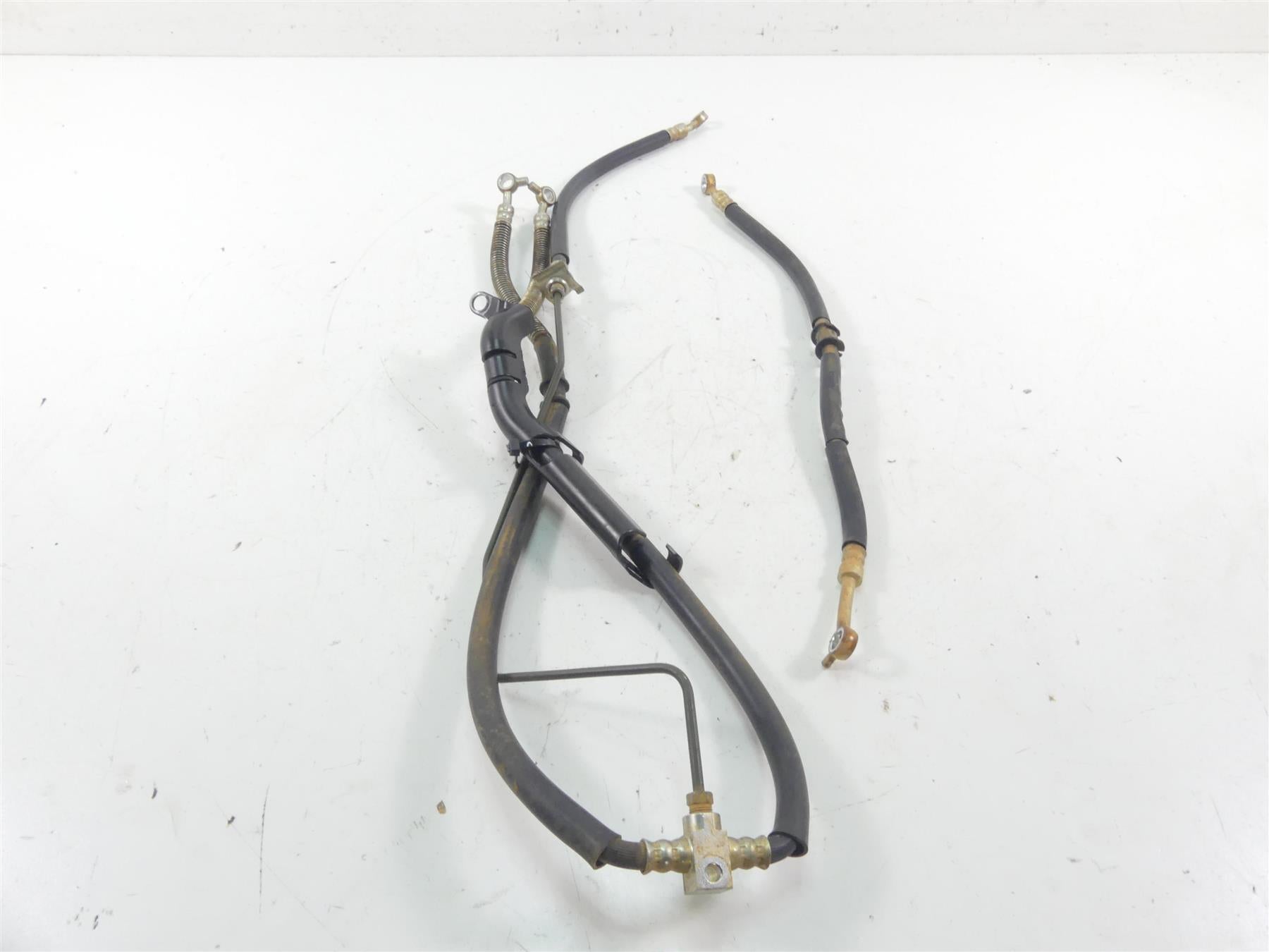 2020 Yamaha YFM 700 Raptor Front Rear Brake Line Hose Set 5TG-25873-20-00 {{ shop.shopifyCountryName }} - Mototech271