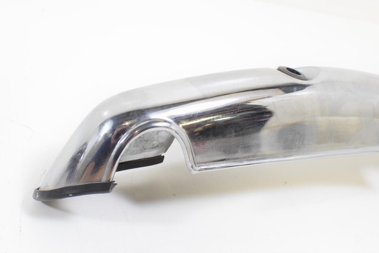 03 Moto Guzzi California EV Touring Right Side Frame Chrome Cover GU03467310 {{ shop.shopifyCountryName }} - Mototech271