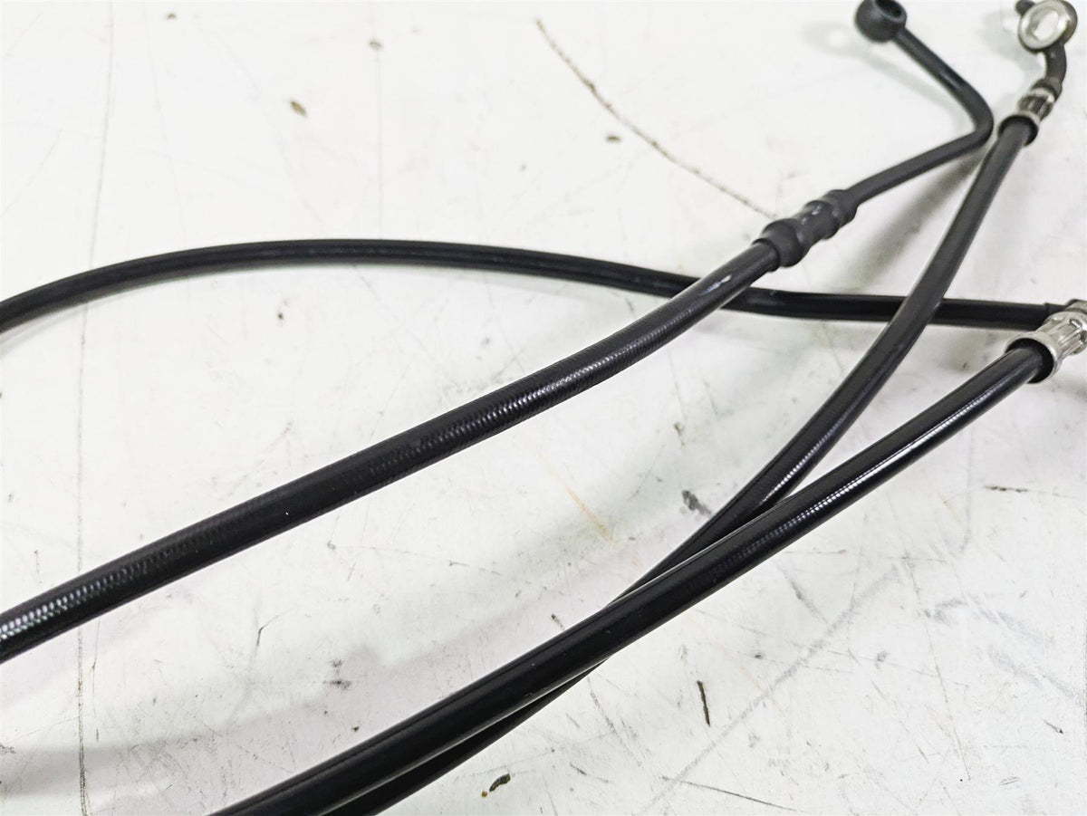 2016 Harley FLSTC Softail Heritage Abs Front Brake Line Hose Set 41800305 {{ shop.shopifyCountryName }} - Mototech271