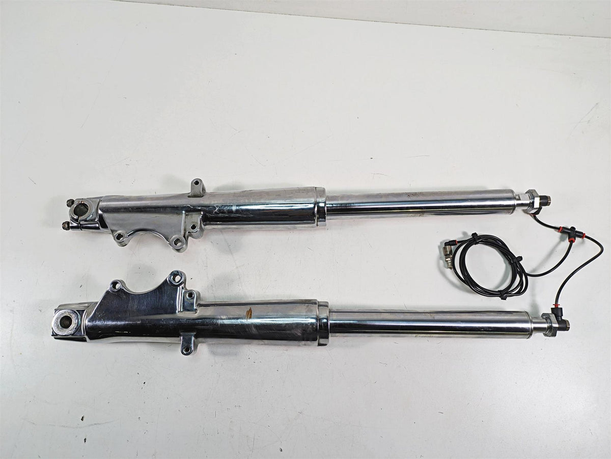 1999 Harley Touring FLHTC Electra Glide Front Chrome 41mm Forks 45833-97 {{ shop.shopifyCountryName }} - Mototech271