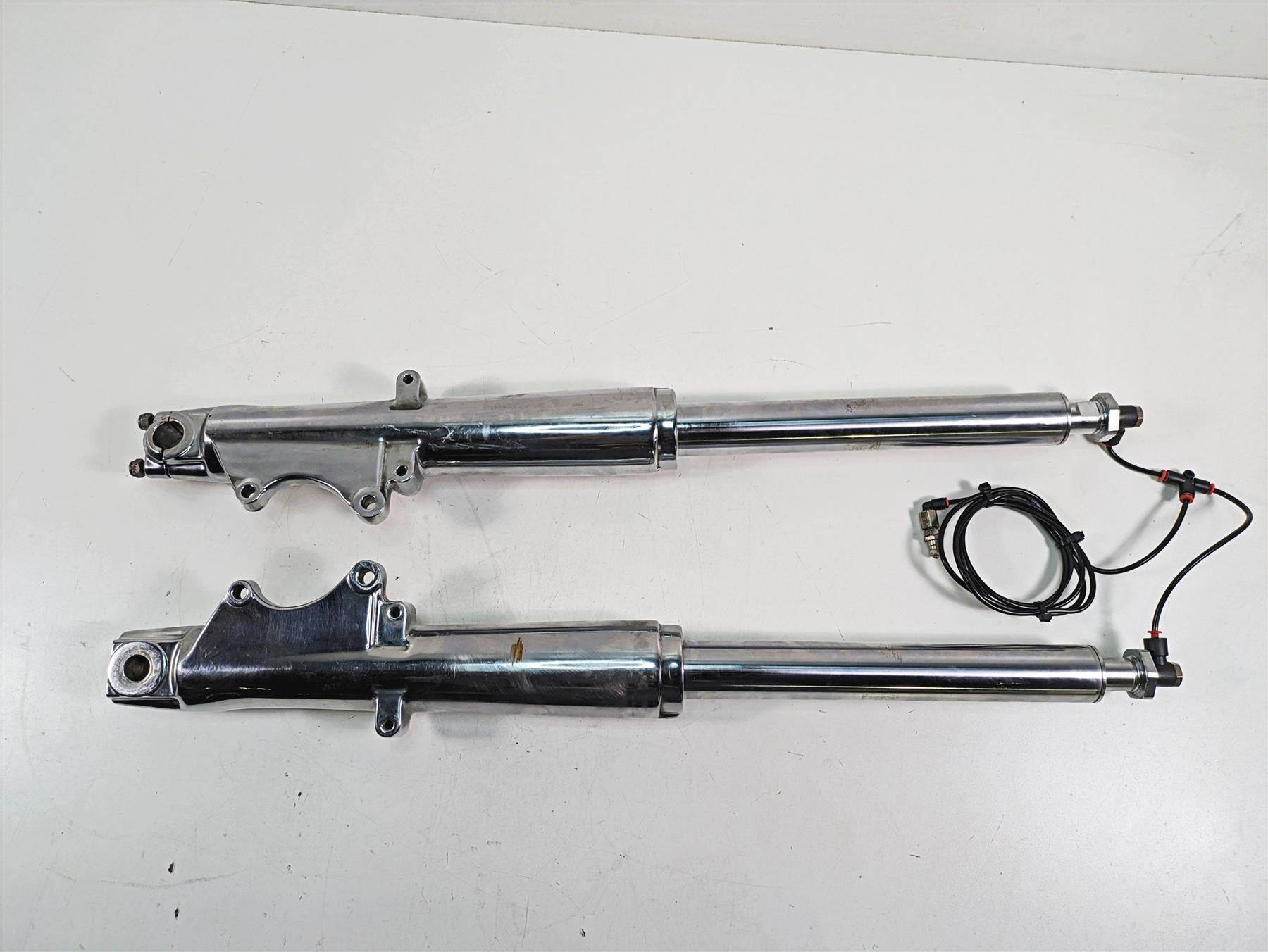 1999 Harley Touring FLHTC Electra Glide Front Chrome 41mm Forks 45833-97 {{ shop.shopifyCountryName }} - Mototech271