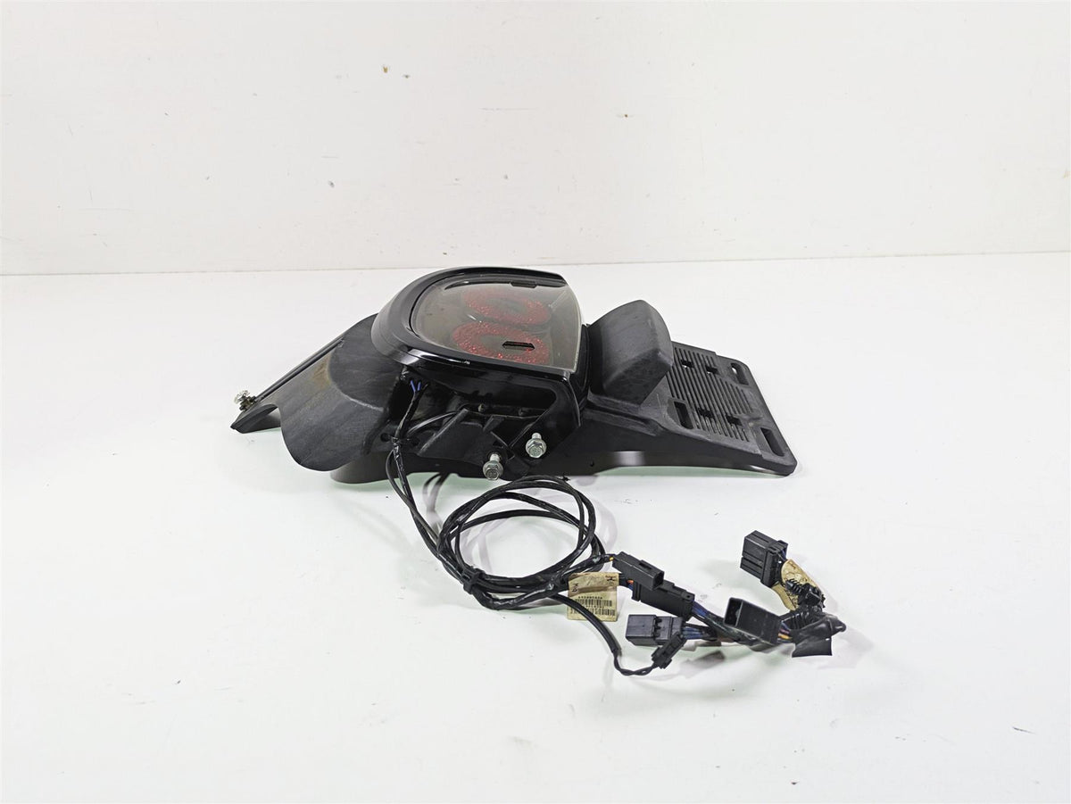 2016 Harley FXDF Dyna Fat Bob Taillight & Plate Holder Set READ 67800240 {{ shop.shopifyCountryName }} - Mototech271