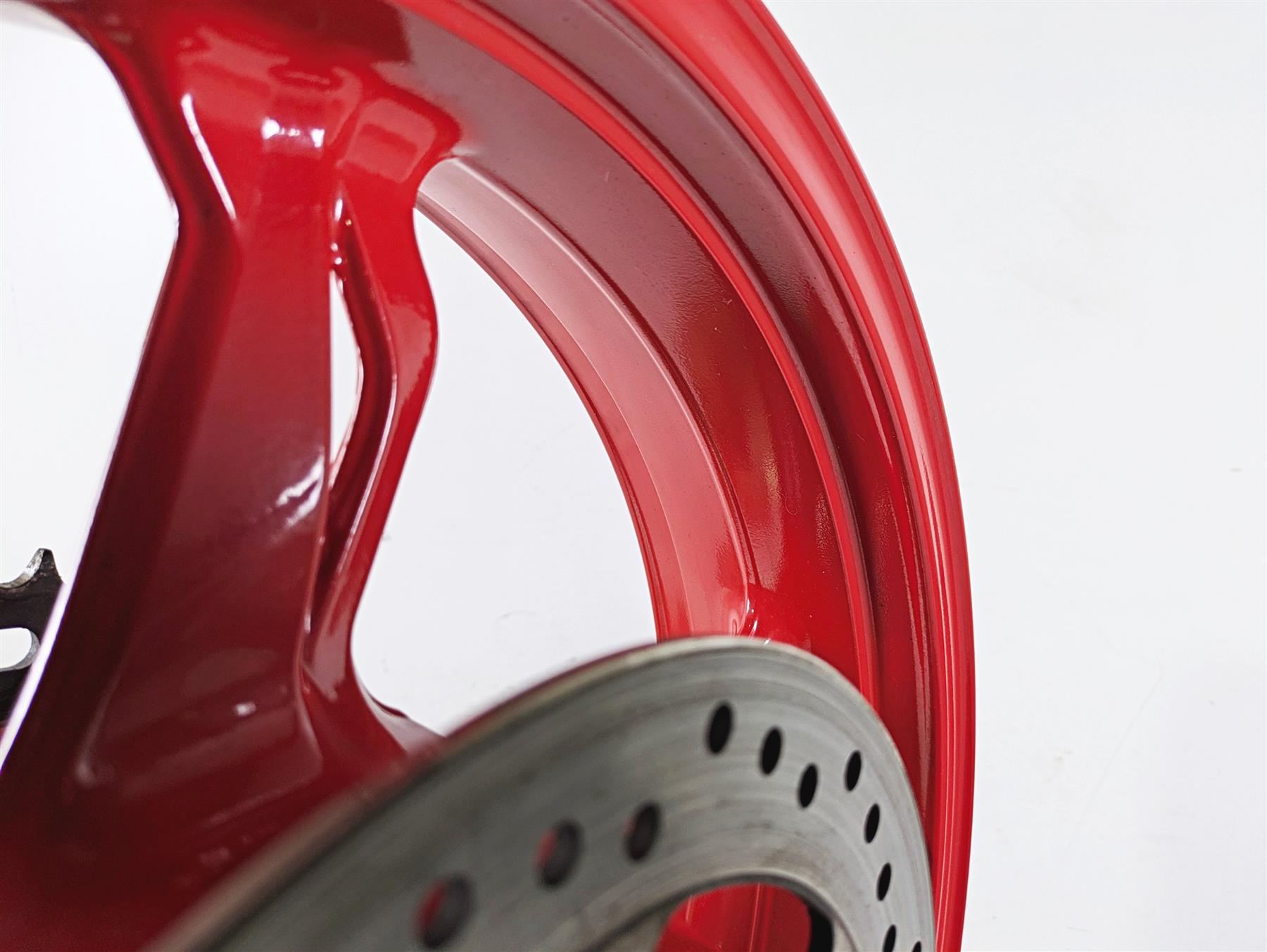 2023 BMW G310R K03 Straight Red Rear Wheel Rim 17x4 36311542861 {{ shop.shopifyCountryName }} - Mototech271