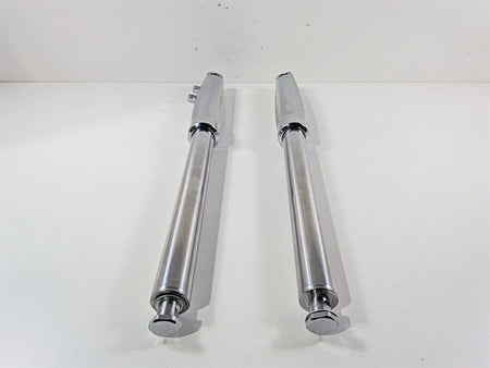 2009 Harley FXCWC Softail Rocker Straight Chrome Front Fork Leg Set 46950-08 {{ shop.shopifyCountryName }} - Mototech271