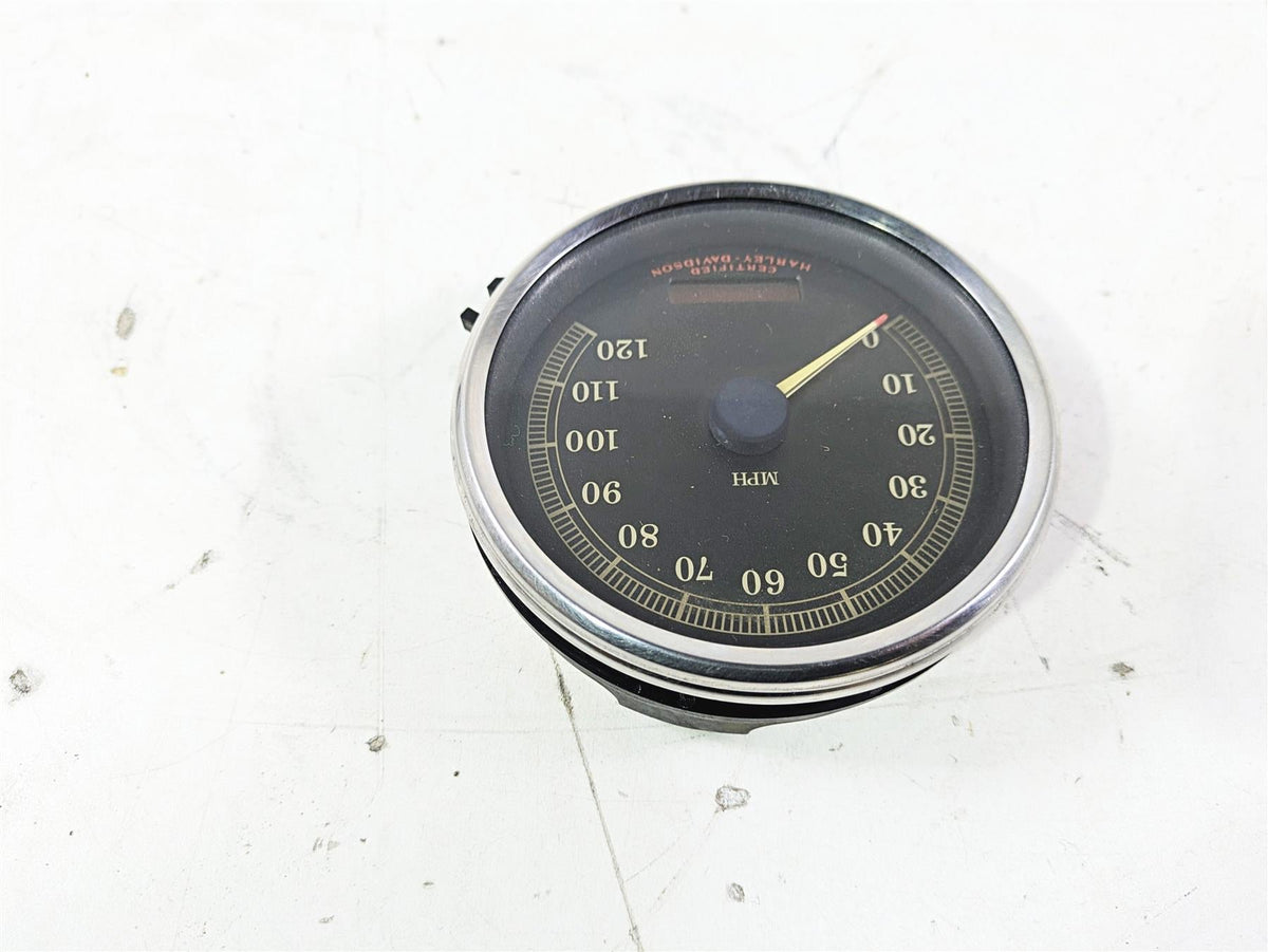 2004 Harley Softail FLSTF Fat Boy Speedometer Gauge Instrument 40k 67410-04 {{ shop.shopifyCountryName }} - Mototech271