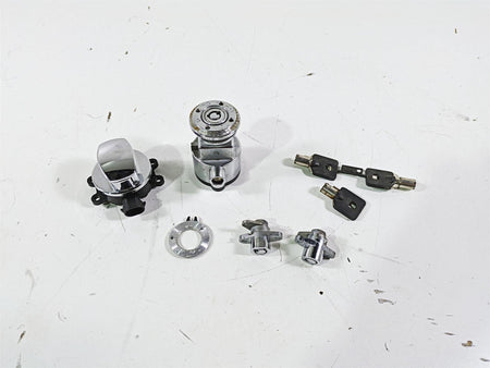 2012 Harley FLD Dyna Switchback Ignition Switch Saddlebag Key Lock Set 71304-04 {{ shop.shopifyCountryName }} - Mototech271