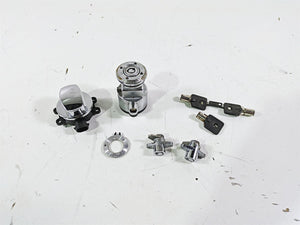 2012 Harley FLD Dyna Switchback Ignition Switch Saddlebag Key Lock Set 71304-04 | Mototech271