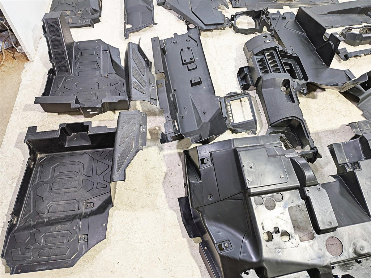 2022 Polaris RZR Turbo R Ultimate Interior Fairing Cover Dash Foot Well 5455194-Mototech271
