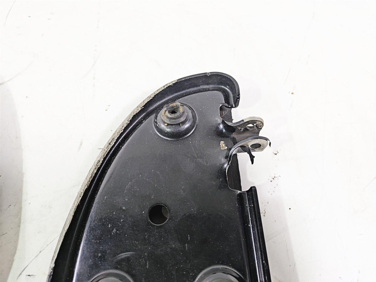 2008 Harley FLSTSB Cross Bones Left Right Floor Board & Mount Set 50600026 {{ shop.shopifyCountryName }} - Mototech271