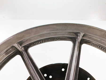 1990 Harley Sportster XLH883 XL883 Straight 19x2.15 9 Spoke Front Wheel 43338-83 {{ shop.shopifyCountryName }} - Mototech271