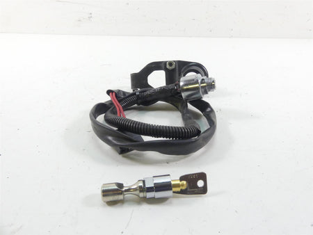 2008 Harley FXCWC Softail Rocker C Ignition Switch Steering Key Lock Set 71792-08 {{ shop.shopifyCountryName }} - Mototech271