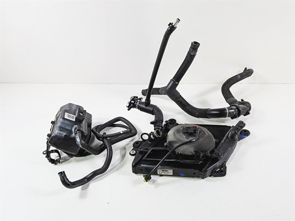 2015 Ducati Diavel Dark Right Coolant Radiator Fan Set 54840881B-Mototech271