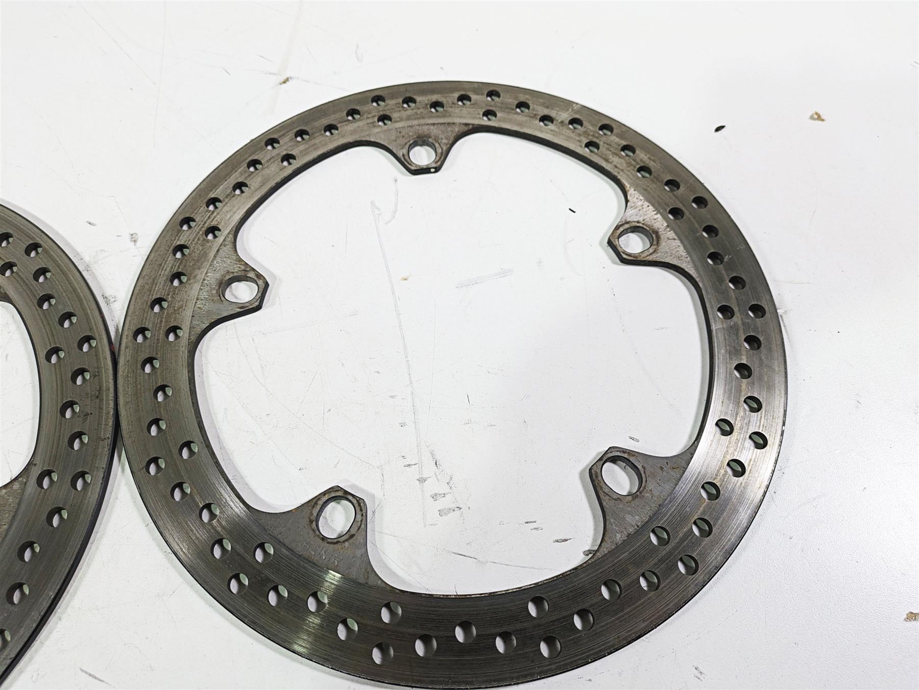 2004 BMW R1150GS R21 Front Brake Disc Rotor Set L 34112314893 R 34112314894 {{ shop.shopifyCountryName }} - Mototech271