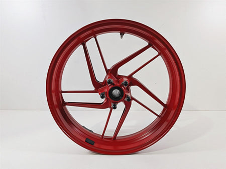 2019 Ducati 959 Panigale Straight 17x3.5 Front Wheel Red Rim 50121542AA {{ shop.shopifyCountryName }} - Mototech271