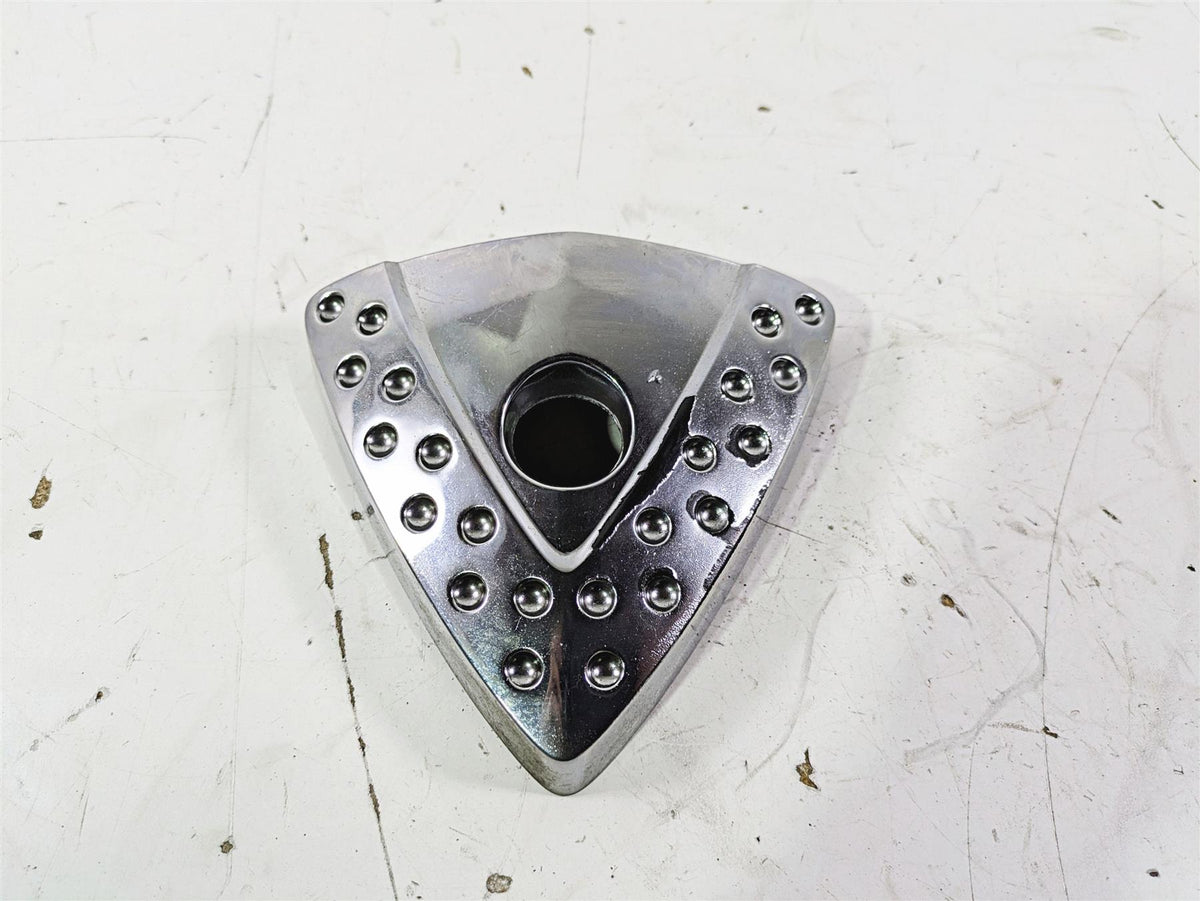 2004 Victory Kingpin Left Triangle Engine Ignition Side Cover 5245659 {{ shop.shopifyCountryName }} - Mototech271
