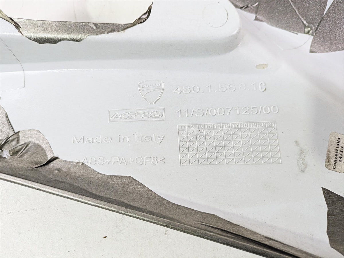 2013 Ducati Hyperstrada 821 Left Tank Cover Fairing Wrapped -Read 480P5681 {{ shop.shopifyCountryName }} - Mototech271