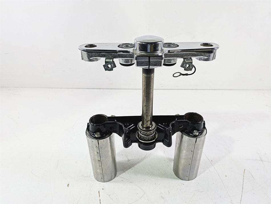 2008 Harley FLSTC 105TH Softail Heritage Lower & Upper Triple Tree Set 45605-00A {{ shop.shopifyCountryName }} - Mototech271