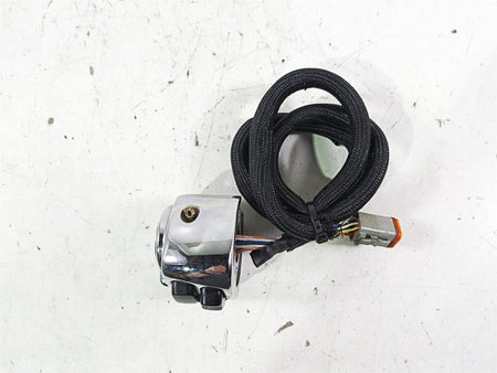 2002 Harley FLSTC Softail Heritage Left Chrome Hand Control Switch 71682-06A {{ shop.shopifyCountryName }} - Mototech271